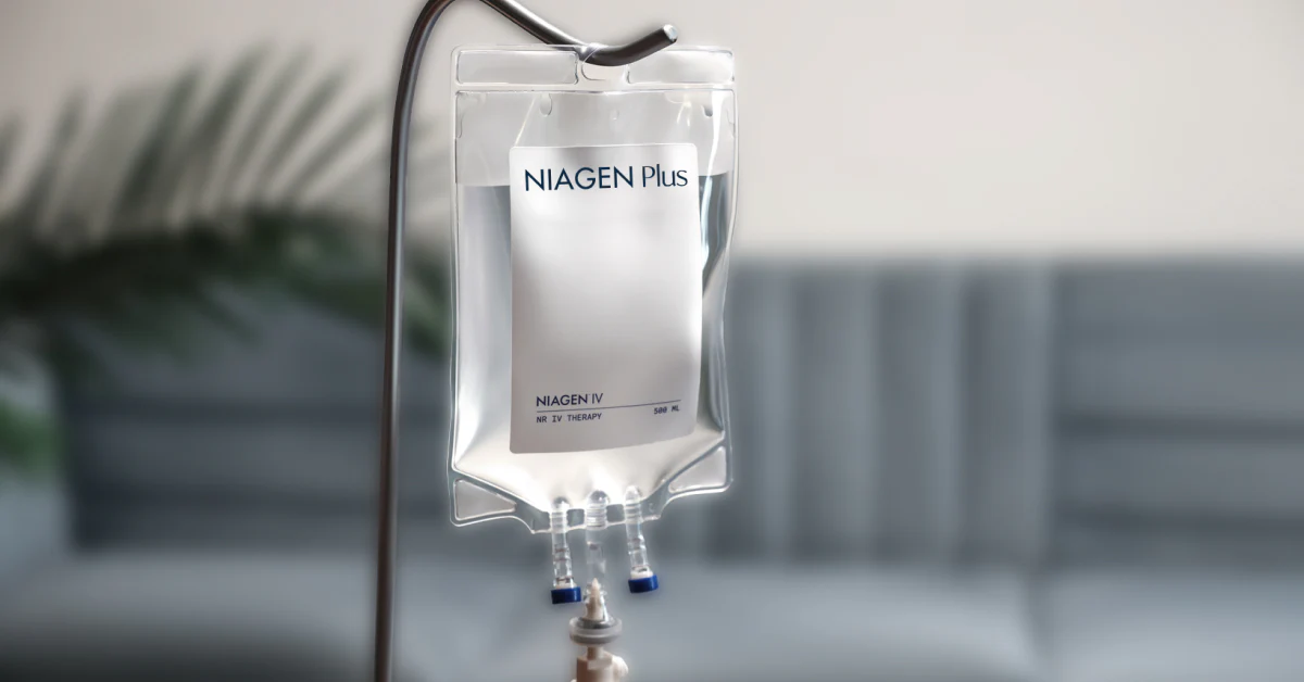 Niagen Plus IV bag - 500ml NR IV therapy at iCRYO Clemson